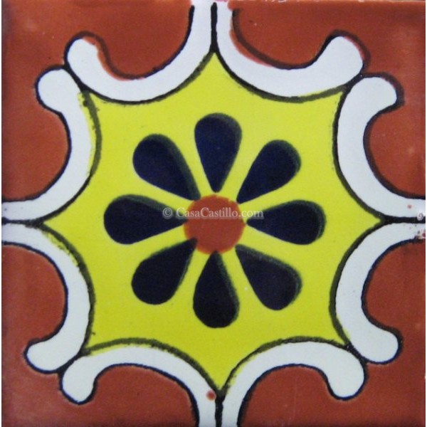 Mexican Talavera Tile Carmen
